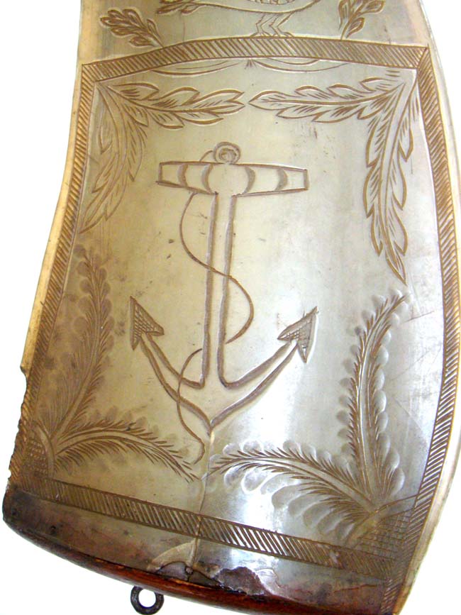 A Beautiful 19th century Sailor Carved Powder Horn circa 1850 — image 4